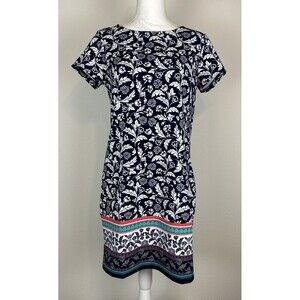 Banana Republic Factory Navy & White Mini Dress Size 4